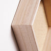 Honeycomb Floating 3-Piece Wood Wall Shelves Set - Natural